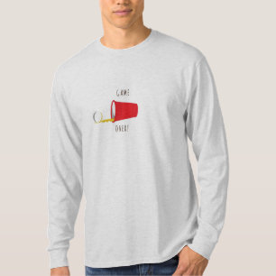 Beer Pong, Game Over T-Shirt