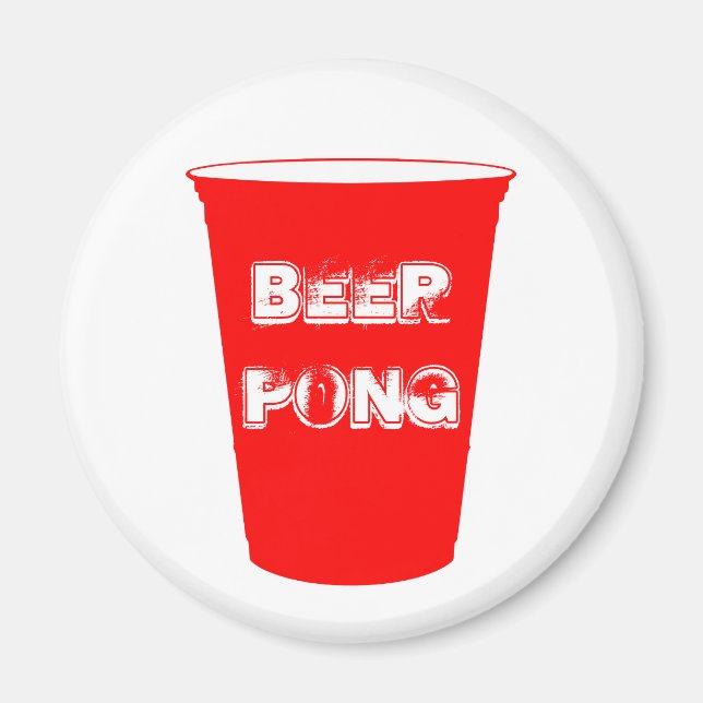 beer pong magnet (Front)
