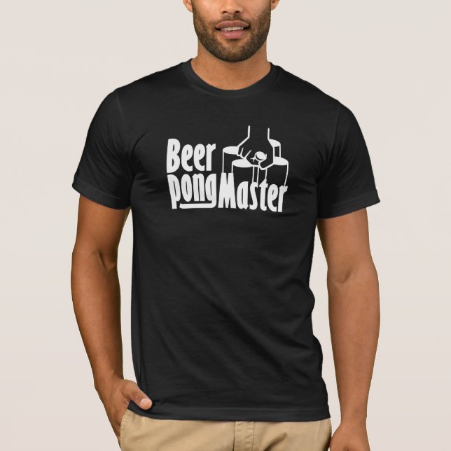 Beer Pong Master T-Shirt (Front)