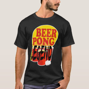 Beer Pong No Coffee Tournament Championship Team O T-Shirt