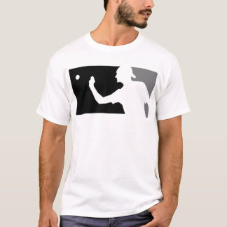 Beer Pong Shirt in Grey & Black