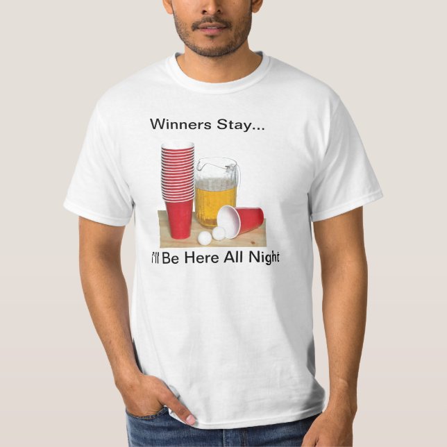 Beer Pong T-Shirt (Front)