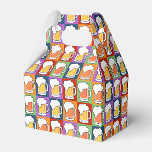 BEER Pop Art favour boxes