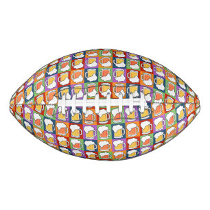 BEER Pop Art football American Football