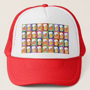 BEER Pop Art hats