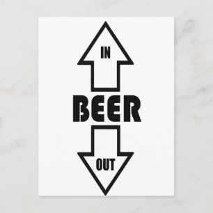 beer postcard