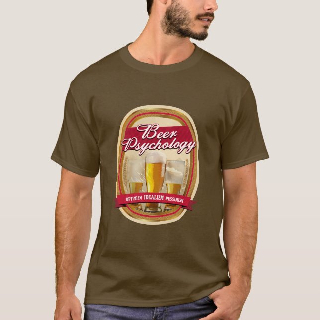 Beer Psychology T-Shirt (Front)