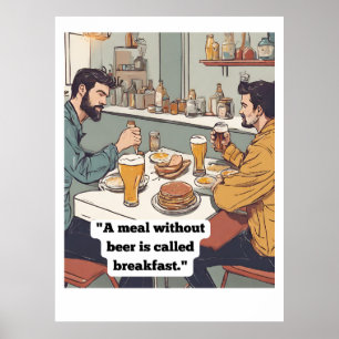 Beer Quote Poster