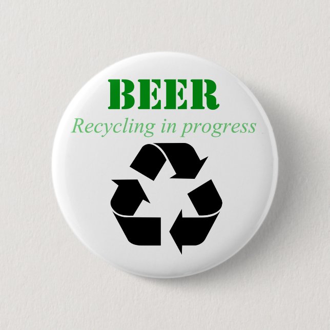 Beer recycling in process button (Front)