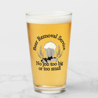 Beer Removal Service Glass