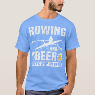 Beer Rowing Funny T-Shirt