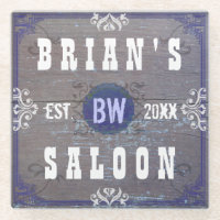 Beer Saloon Custom Home Bar Personalised Old West