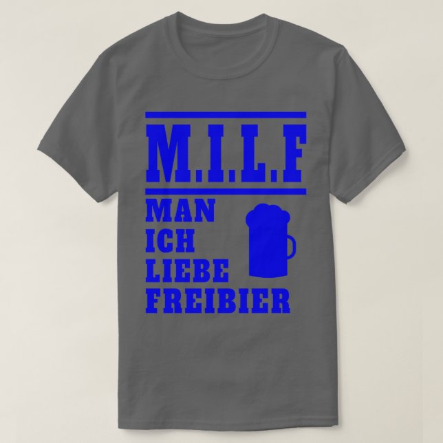 Beer saying funny drinking gift beer classique T-Shirt (Design Front)