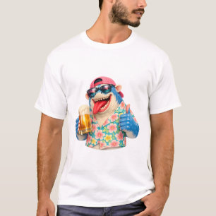 Beer Shark Paradise Tee