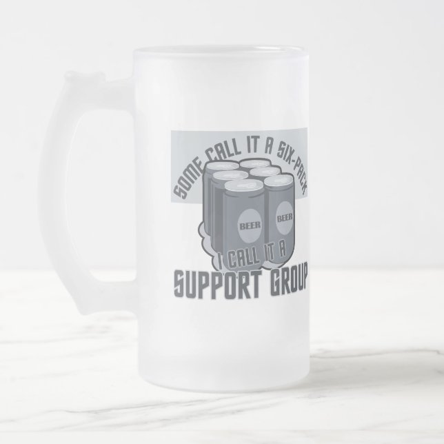 Beer Six Pack custom mugs (Left)