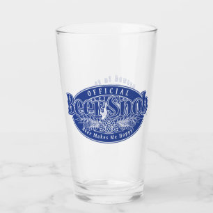 Beer Snob Brewery Glass