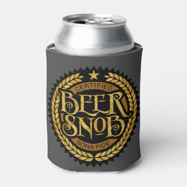 Beer Snob Can Cooler (Can Front)