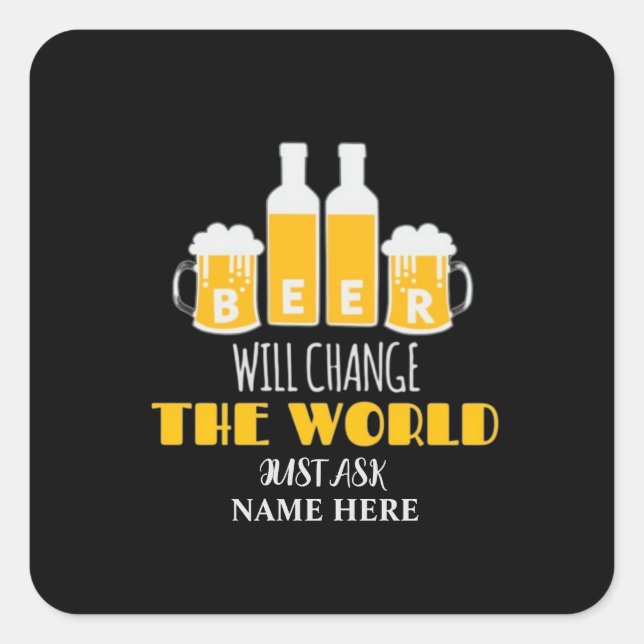 Beer Sticker (Front)
