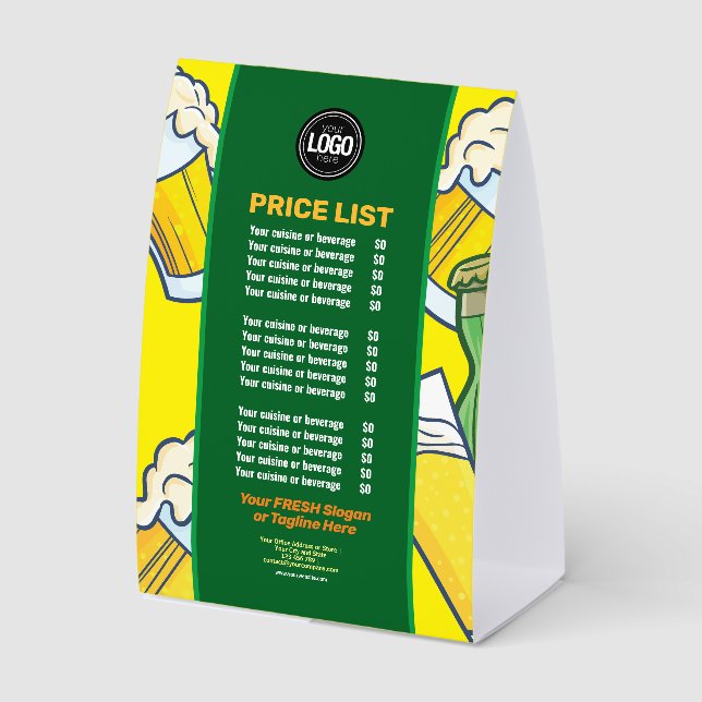 Beer Store | Personalise Business  (Front)