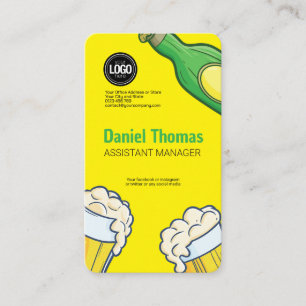 Beer Store Personalise Business Card