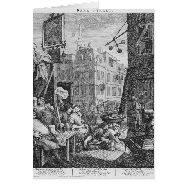 Beer Street, 1751 (Front)