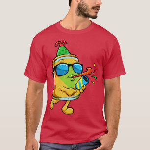 Beer Sunglasses for Party with Whistle Confetti T-Shirt