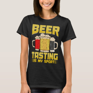 Beer Taster Beergetarioan  Enthusiast Crafter Pub T-Shirt