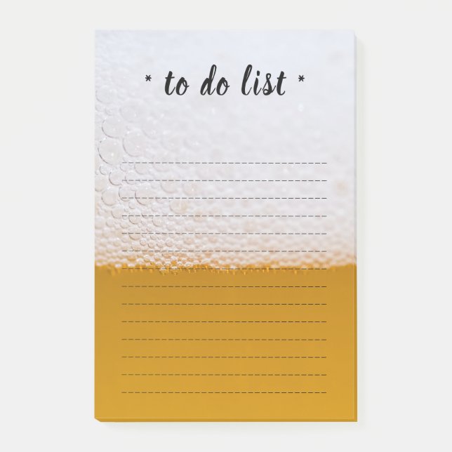 Beer texture Post-it® Notes (Front)