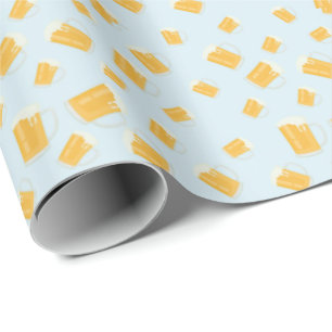 Beer Themed Wrapping Paper
