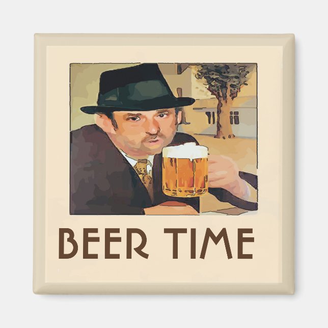 Beer Time, add text Magnet (Front)