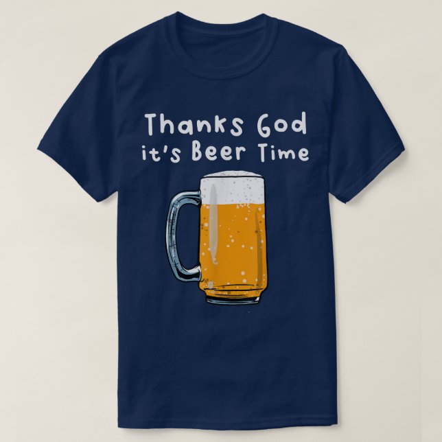 Beer Time  T-Shirt (Design Front)