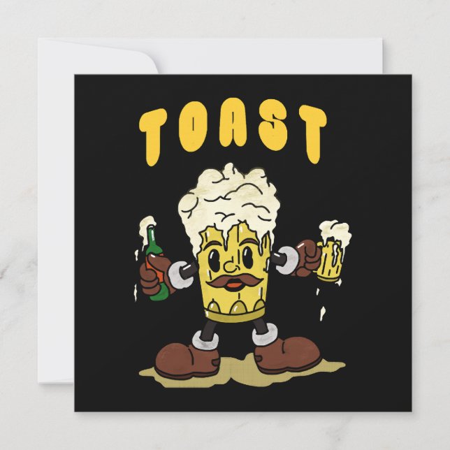 Beer Toast Mascot (Front)