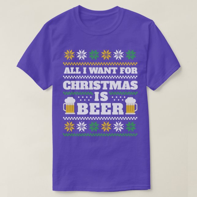 Beer Ugly Sweater (Design Front)