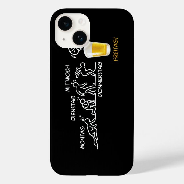Beer-volution Case-Mate iPhone Case (Back)