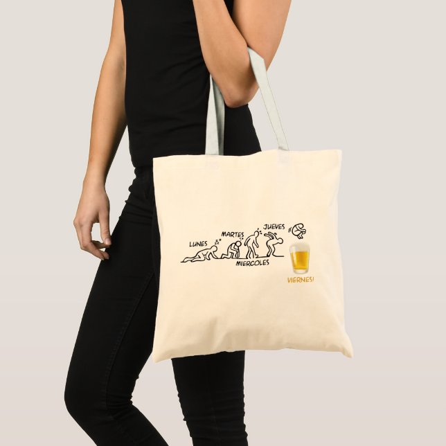 Beer-volution Tote Bag (Front (Product))