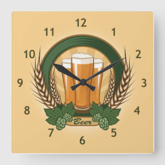 Beer Wall Clock