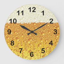 Beer Wall Clock Design