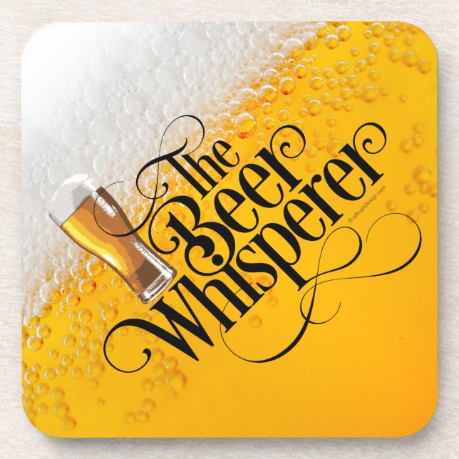 Beer Whisperer Beverage Coaster (Front)