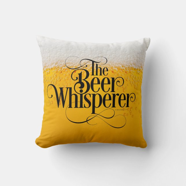 Beer Whisperer Cushion (Front)