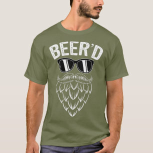 Beerd Hop Beard Funny Craft Beer Lover Drinking T-Shirt
