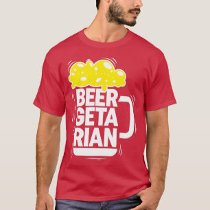 Beergetarian Graphic Design - Funny Beer Lovers T-Shirt