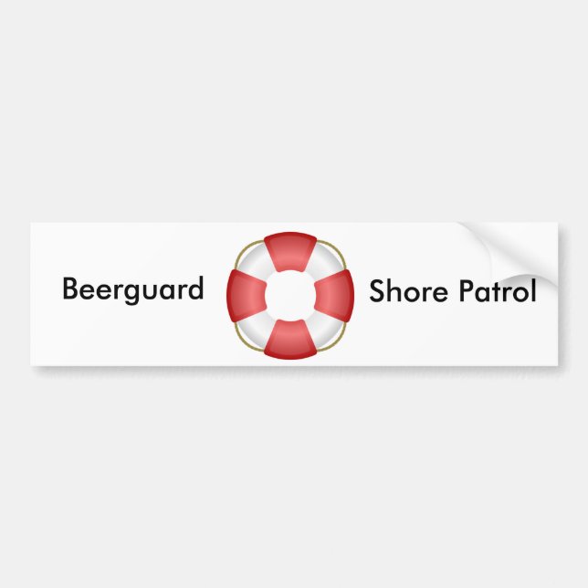 Beerguard Bumper sticker (Front)