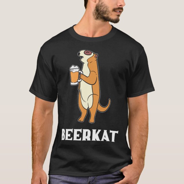 Beerkat Bartender T-Shirt (Front)