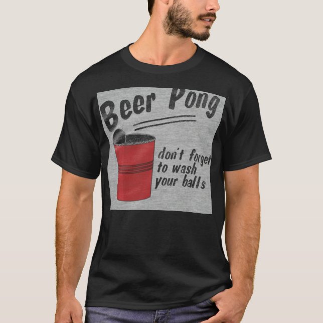 beerpong T-Shirt (Front)