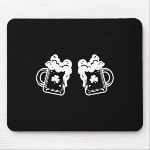 Beers Breast Drinking Lover St Patricks Irish Clov Mouse Mat