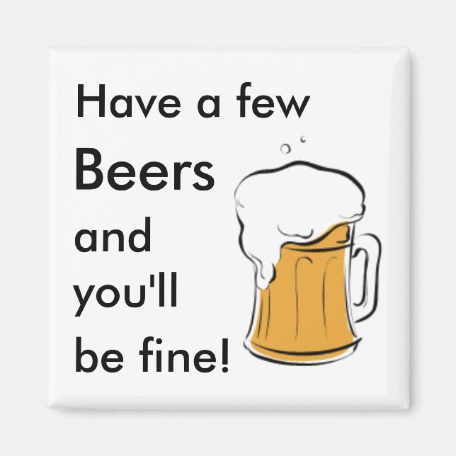 Beers Magnet (Front)