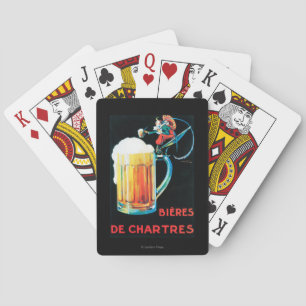 Beers of Chartres Promotional Poster Playing Cards