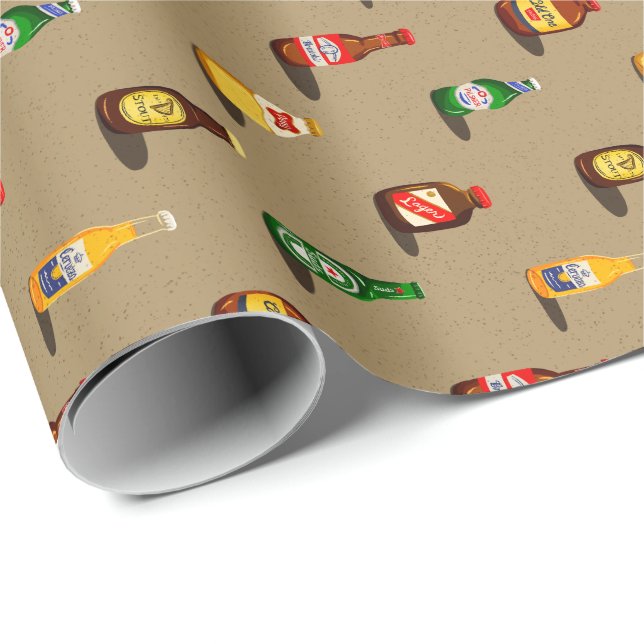 Beerskis Gift Wrap (Roll Corner)