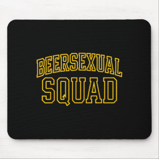 Beerual Squad Matching Group Bachelor Party Design Mouse Mat