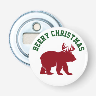 Beery Christmas for Beer Lovers Bottle Opener